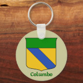 Porte-clés Porte - clé Columbo Historical Shield (Recto)