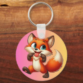 Porte-clés Porte - clé Columbus Day Fox (Recto)