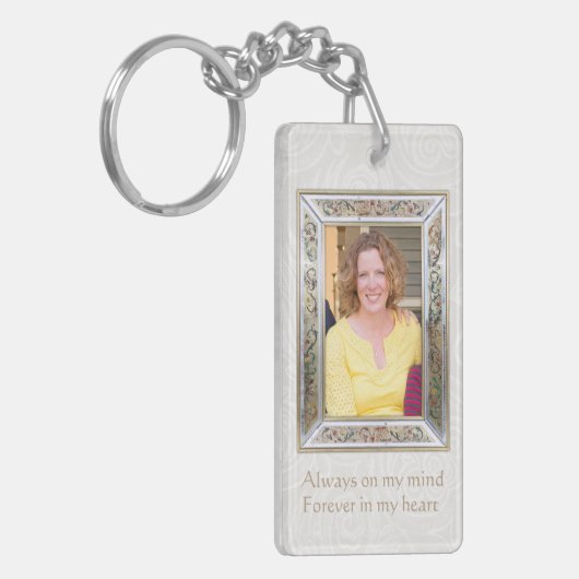 Porte-clés Porte - clé commémoratif fait sur commande de (Devant gauche)