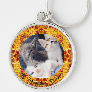 Porte-clés Porte - clé commémoratif pour chien de chat de cha