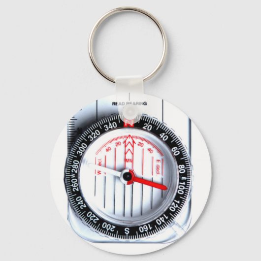 Porte-clés Porte - clé - Compas d'orientation (Recto)