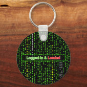 Porte-clés Porte - clé connecté et chargé (Recto)