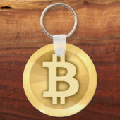 Porte-clés Porte - clé cool Bitcoin (Recto)