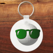 Porte-clés Porte - clé cool Golf Ball Design (Recto)