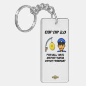 Porte-clés porte - clé "COP NIP 2.0" (Devant gauche)