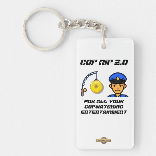 Porte-clés porte - clé "COP NIP 2.0" (Devant)