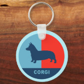 Porte-clés Porte - clé Corgi (Recto)