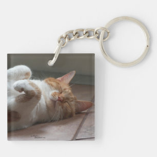 Porte-clés Porte - clé couché de chats cutest
