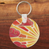 Porte-clés Porte - clé coucher de soleil (Recto)