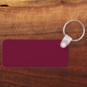 Porte-clés Porte - clé couleur foncé bordeaux tendance (Recto)