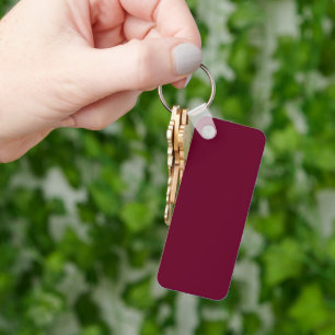 Porte-clés Porte - clé couleur foncé bordeaux tendance