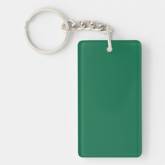 Porte-clés Porte - clé : COULEUR VERT SOMBRE (Devant)