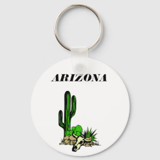 Porte-clés Porte - clé crâne Cactusand de l'Arizona