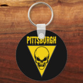 Porte-clés Porte - clé crâne de Pittsburgh (Verso)