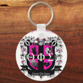 Porte-clés porte - clé crête (Recto)