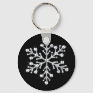 Porte-clés Porte - clé Crystal Snowflake