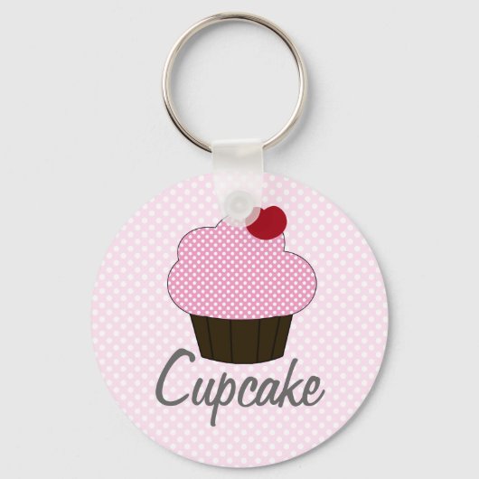 Porte-clés Porte - clé Cupcake (Recto)