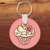 Porte-clés Porte - clé Cupcake (Recto)