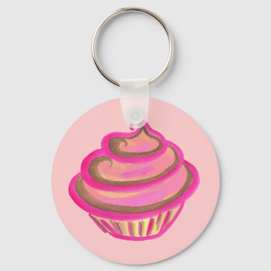 Porte-clés Porte - clé Cupcake (Recto)