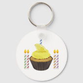 Porte-clés Porte - clé Cupcake Et Bougies (Recto)