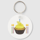 Porte-clés Porte - clé Cupcake Et Bougies (Verso)