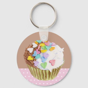 Porte-clés Porte - clé Cupcake Hearts