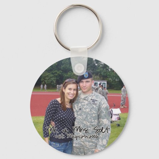 Porte-clés Porte - clé customisé (Recto)