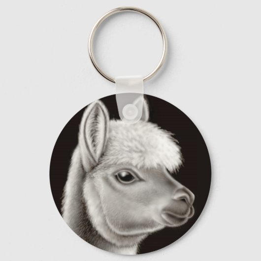 Porte-clés Porte - clé Cute Alpaca (Recto)