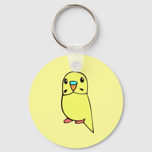Porte-clés Porte - clé Cute Budgie (Recto)