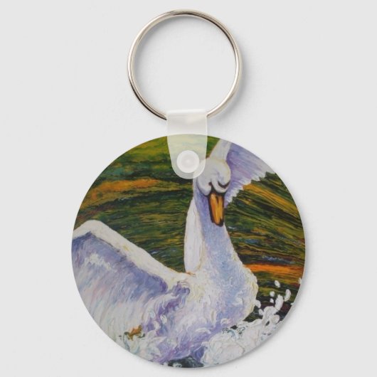 Porte-clés Porte - clé cygne (Recto)