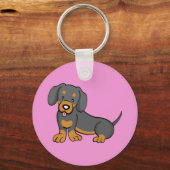 Porte-clés Porte - clé Dachshund (Recto)
