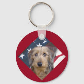 Porte-clés Porte - clé Dachshund (Verso)