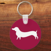 Porte-clés Porte - clé Dachshund (Recto)