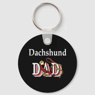 Porte-clés porte - clé dachshund dad