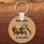 Porte-clés Porte - clé Dachshund Smoothies (Recto)