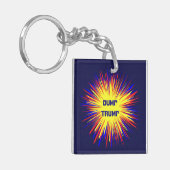 Porte-clés Porte - clé d'acrylique d'atout de décharge (Devant gauche)