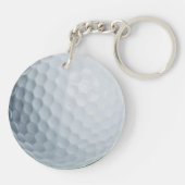 Porte-clés Porte - clé d'acrylique de boule de golf (Dos)