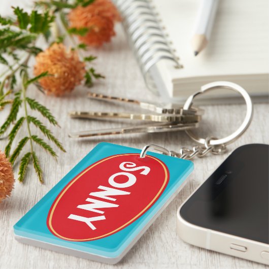 Porte-clés Porte - clé d'acrylique de FISTON (Devant droit)