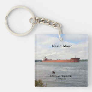 Porte-clés Porte - clé d'acrylique de mineur de Mesabi