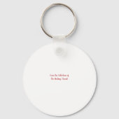 Porte-clés porte - clé d'Affirmation "Vous êtes digne" (Verso)