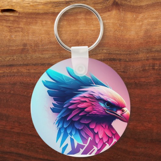 Porte-clés porte - clé d'aigle (Verso)