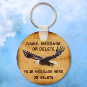 Porte-clés Porte - clé d'aigle personnalisé, Fête d'aigle Fav