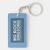 Porte-clés Porte - clé d'alien d'amis de l'espace de BBSS (Dos)