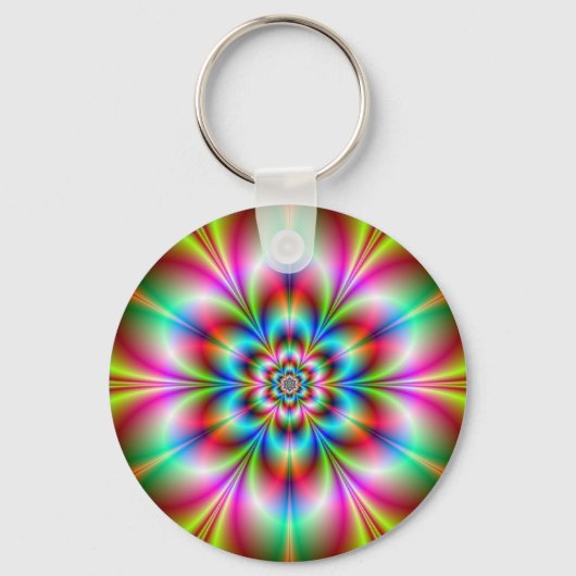 Porte-clés Porte - clé d'alimentation des fleurs (Recto)