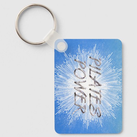 Porte-clés PORTE - CLÉ d'alimentation TOP Pilates (Recto)