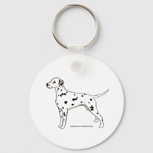 Porte-clés Porte - clé — Dalmatie noire