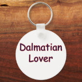 Porte-clés Porte - clé Dalmatien Lover (Recto)
