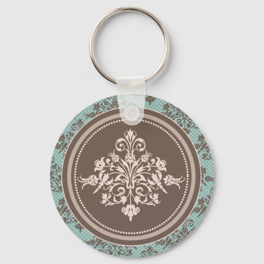 Porte-clés Porte - clé Damask Automne (Recto)