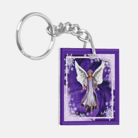 Porte-clés Porte - clé d'âme pourpre (Devant gauche)