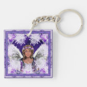 Porte-clés Porte - clé d'âme pourpre (Dos)